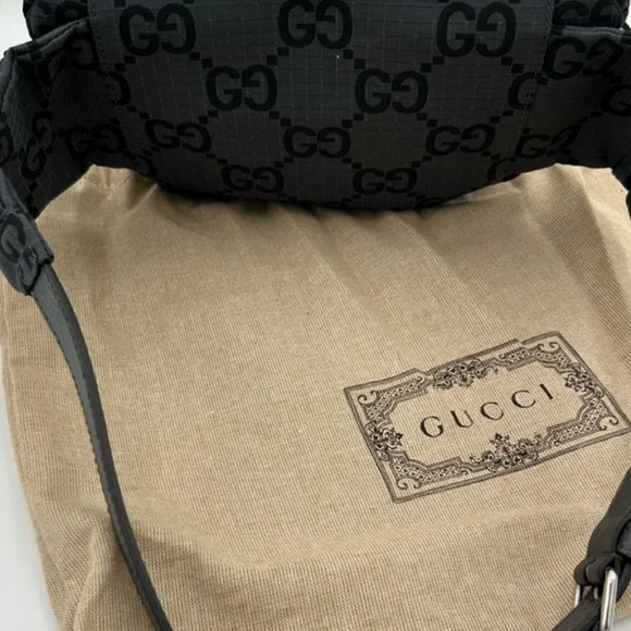Gucci Unisex Jumbo GG nylon adjustable belt bag . 80mm - Picture 2 of 8